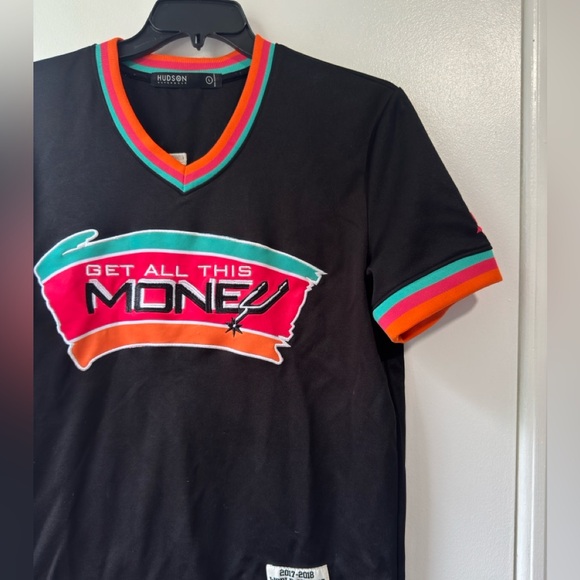 Hudson Outerwear | Hoodwood Classic Baller "Get All This Money" Spurs Jersey - Picture 9 of 9